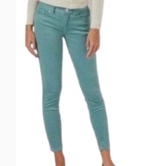 2/$20 Old Navy Red Corduroy and LC Lauren Conrad Blue Corduroy Pants size large - Picture 2 of 16